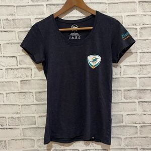 Women’s Miami Dolphins scoop neck short sleeve t-shirt, Small
